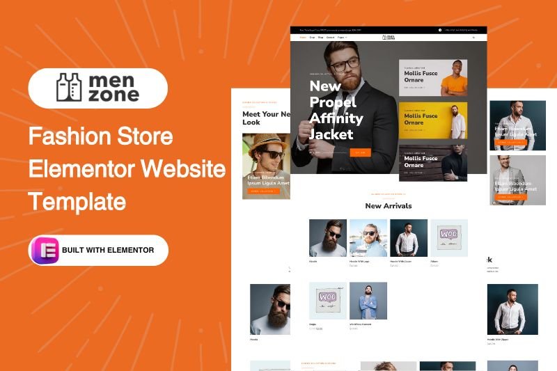 Fashion Store Elementor Website Template