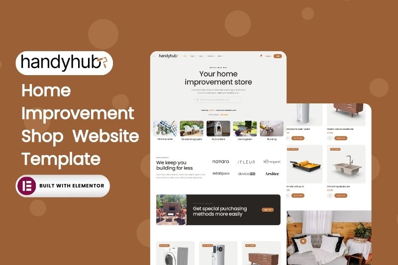 Home Improvement Elementor Website Template