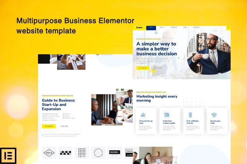 Multipurpose Business Elementor website template