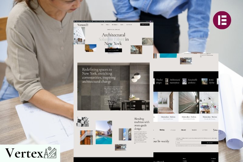 Architectural Consultant elementor website template