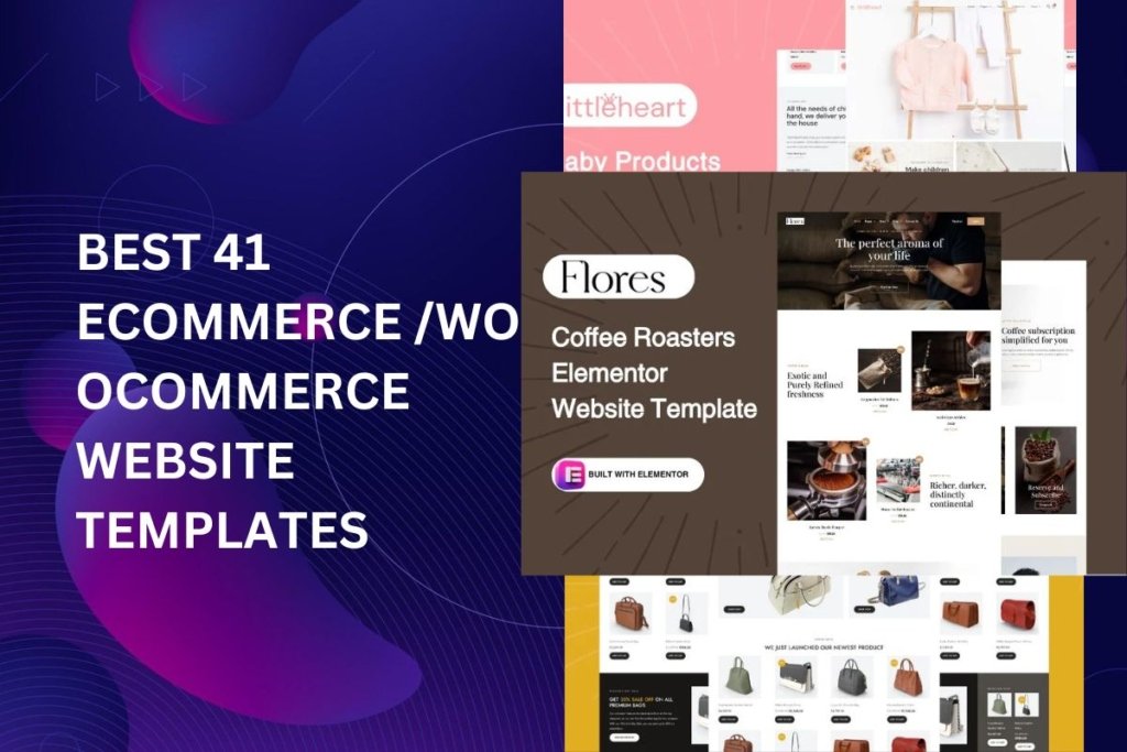 Best 41 Ecommerce WooCommerce Website Templates